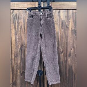 BDG High-Waist Textured Brown Women’s Jeans